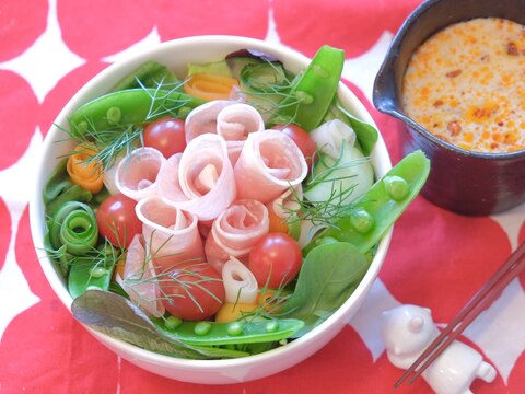 かんたん華やか♡ブーケそうめん